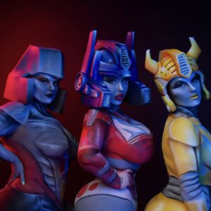 Megatron, BumbleBee, & Optimus Prime - Transformers